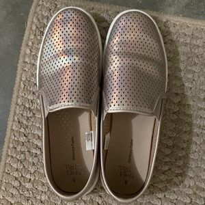 Time & Tru pink/iridescent sneakers